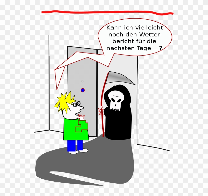 Free Visit From Death - Clip Art #424933