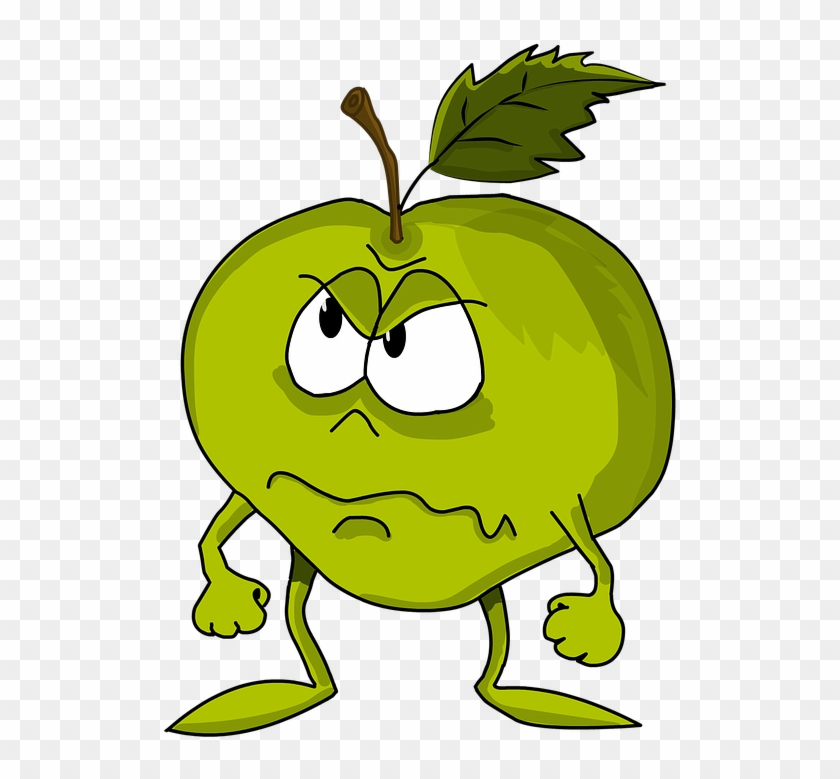 Cartoon Fruit 25, Buy Clip Art - Apple #425062