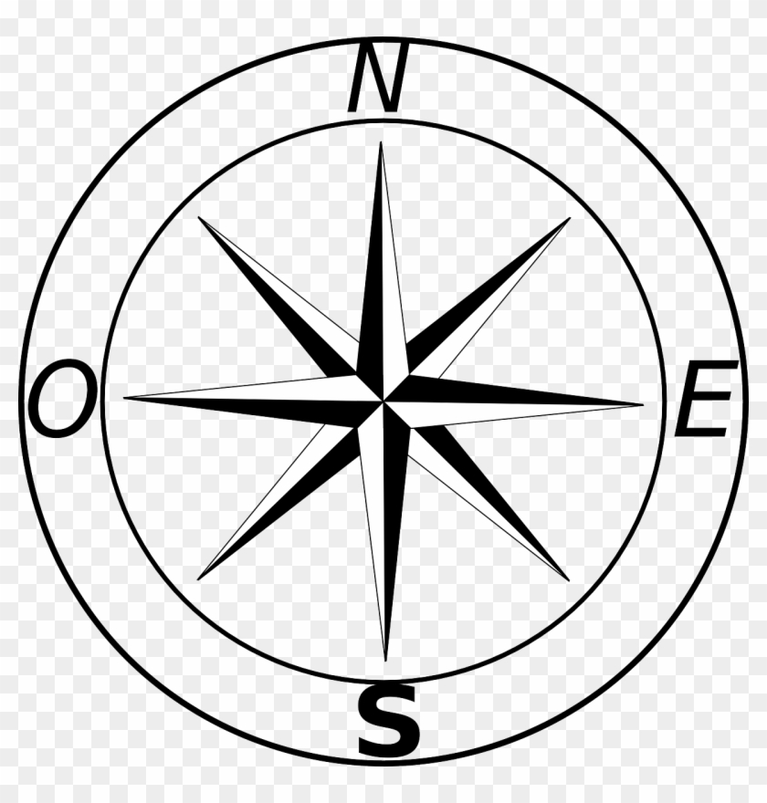 Wind Rose Compass Rose Png Image - Rosa De Los Vientos Español #425116