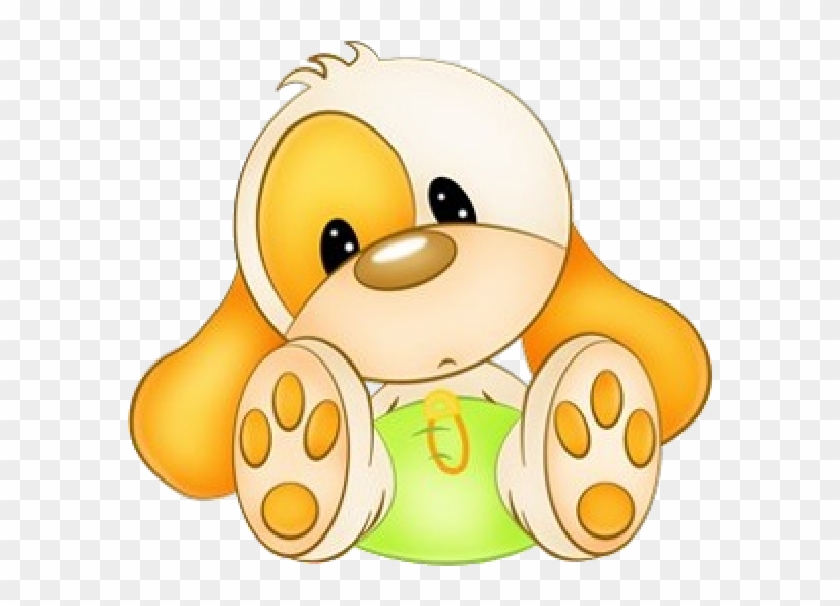 Pictures Of Cute Cartoon Puppies - Dibujos De Animales Tiernos Para Bebes -  Free Transparent PNG Clipart Images Download