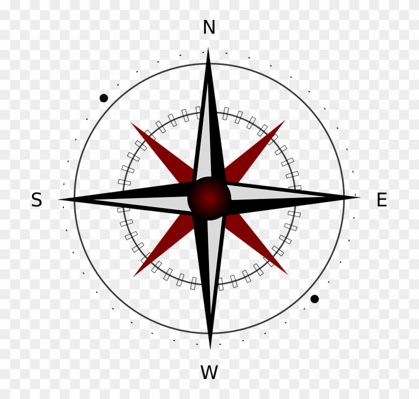 Images Compass Rose 13, - Direction Map #425125