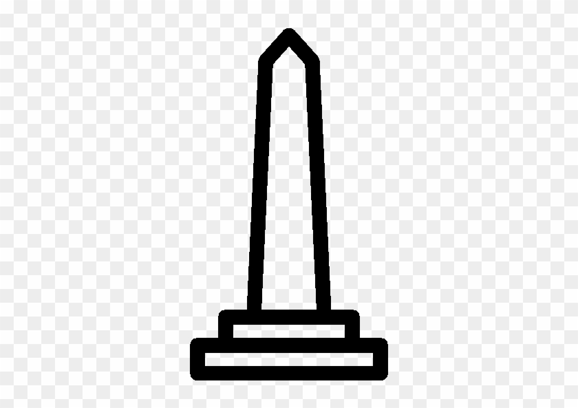 Icono De La Ciudad Obelisco - Egyptian Obelisk Clip Art #425189