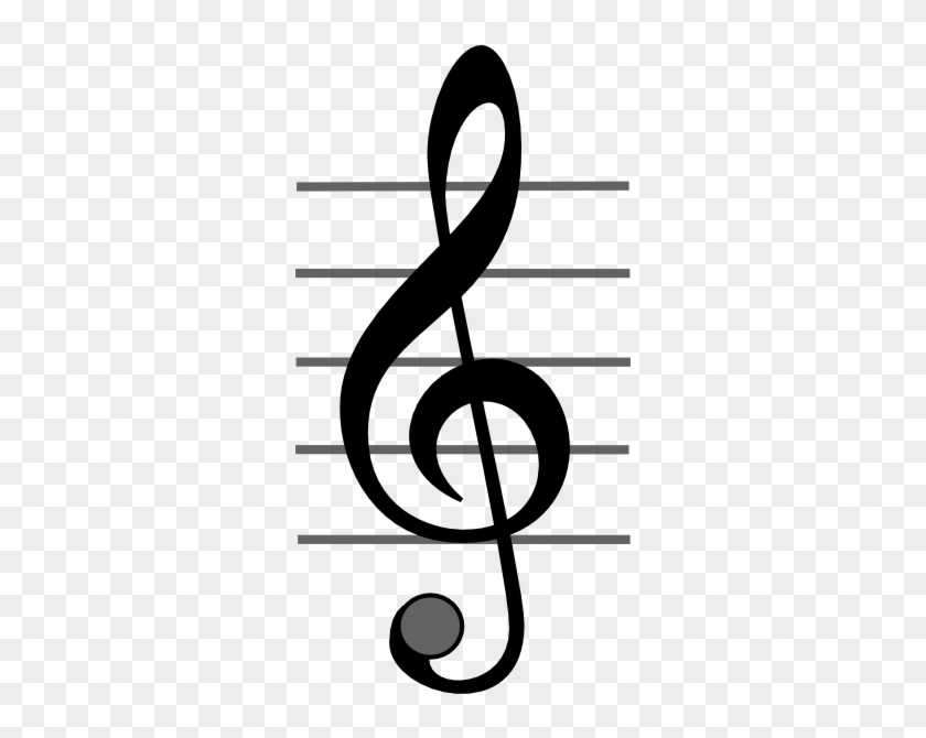 G Clef Clip Art #425266