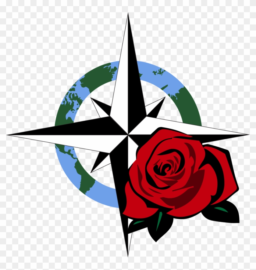 Compass Rose Cm By Benybing On Deviantart - Ocean University Of Sri Lanka Logo #425280