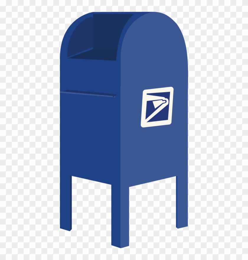 Pin Blue Mailbox Clipart - Blue Mailbox Clipart #425380