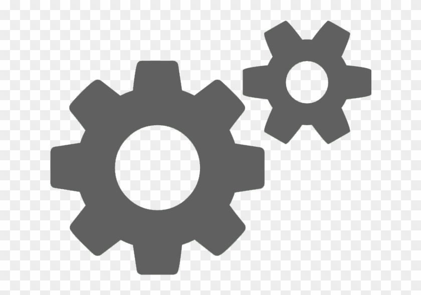 Icon-zahnrad - Cogs Icon Png #425472