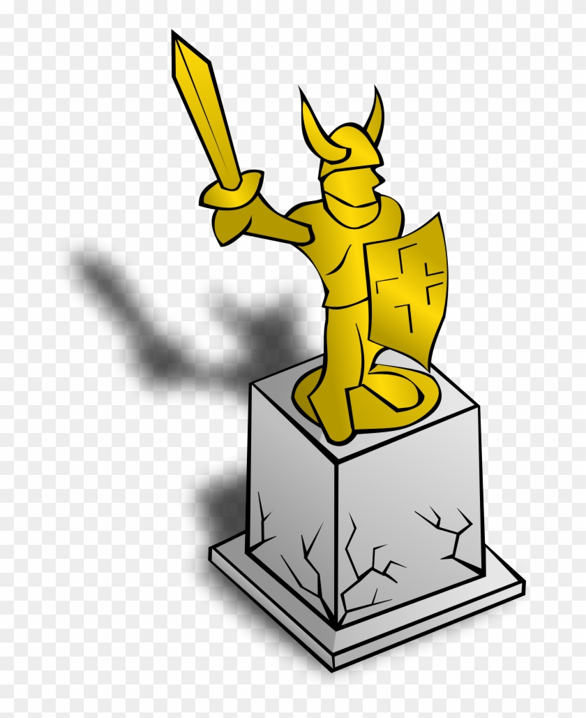 Get Notified Of Exclusive Freebies - Statue Clip Art #425572