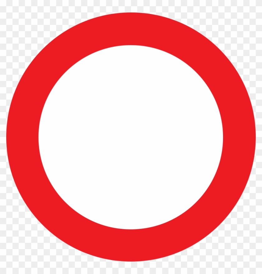 File - Vorschriftszeichen 1 - Svg - Circle Transparent Background #425575