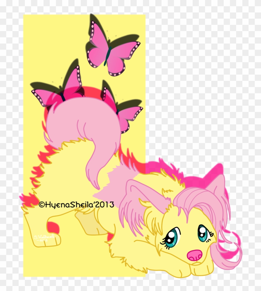 Fluttershy As Papillon Dog By Star X - Cartoon #425659