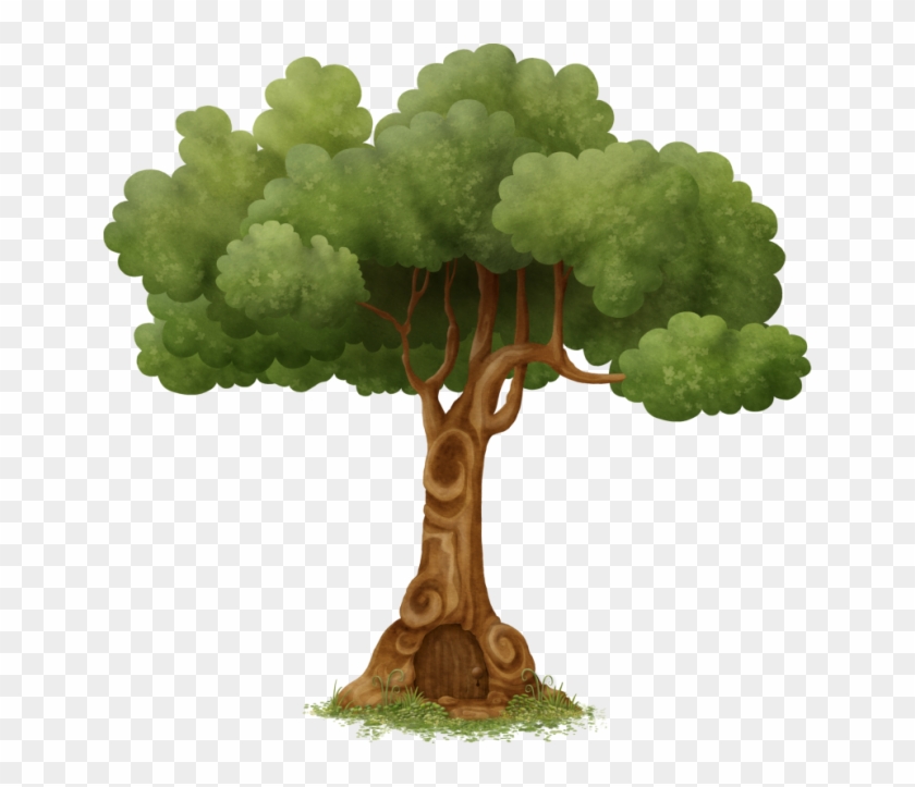 Redwood Trees Clip Art Download - Деревья Нарисованные Пнг #425714