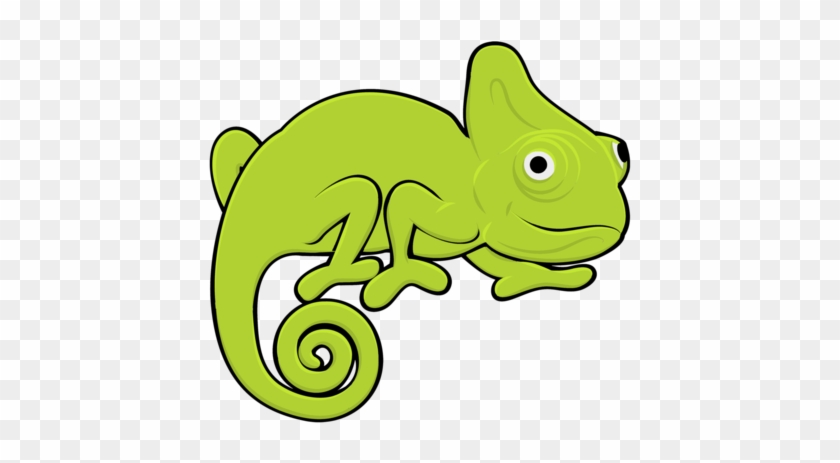 Good Lizard Media - Cartoon Chameleon #425856