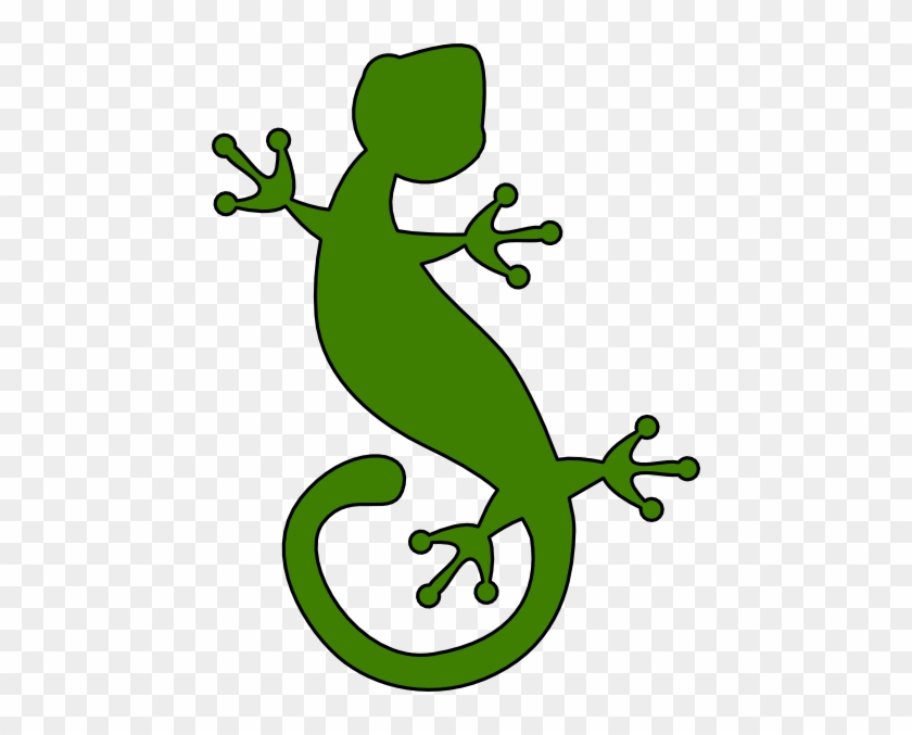 Lizard Clipart Png Ciij - Green Gecko Clip Art #425885