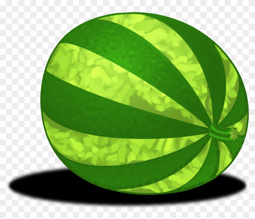 Watermelon Clipart Transparent - Whole Watermelon Clipart #425891