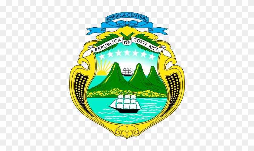 Ähnliche Artikel - Costa Rica National Coat Of Arms #426204