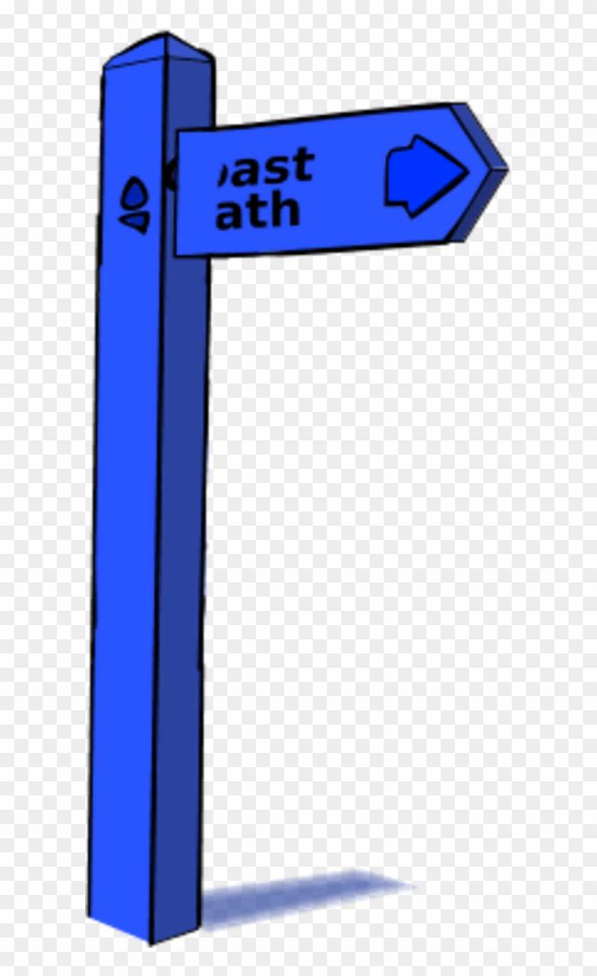 Wooden Sign Post - Clip Art #426275