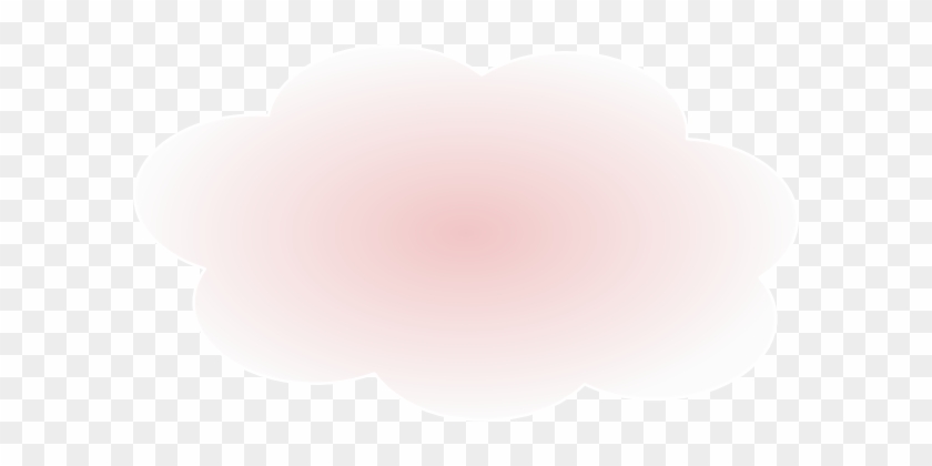 Cloud Clipart Light Pink - Light Pink Cloud Clipart #426382
