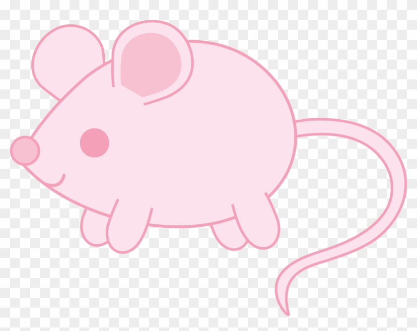 Pink Mouse Clipart #426412