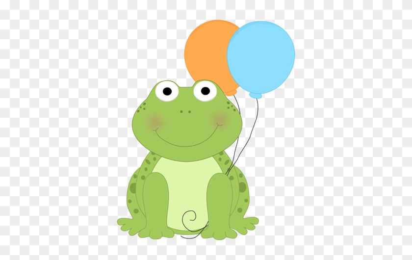 Birthday Animals Clip Art - Birthday Frog Clip Art #426438