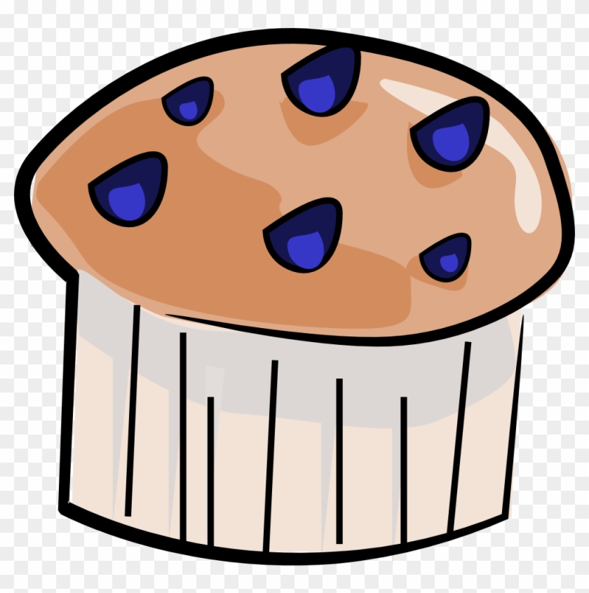 Cartoon Muffin Clipart - Clip Art Muffin #426441