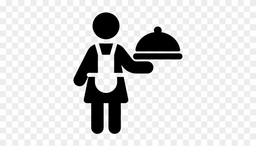 Waiter Png - Housewife Icon Png #426546