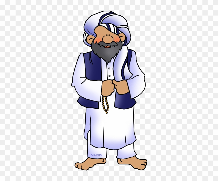 Afghanistan Man - Sunni Muslim Clipart #426670