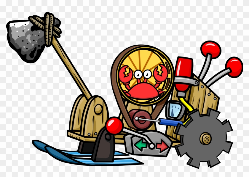 Mechanical Woodchopper - Gary Club Penguin Invention #426692