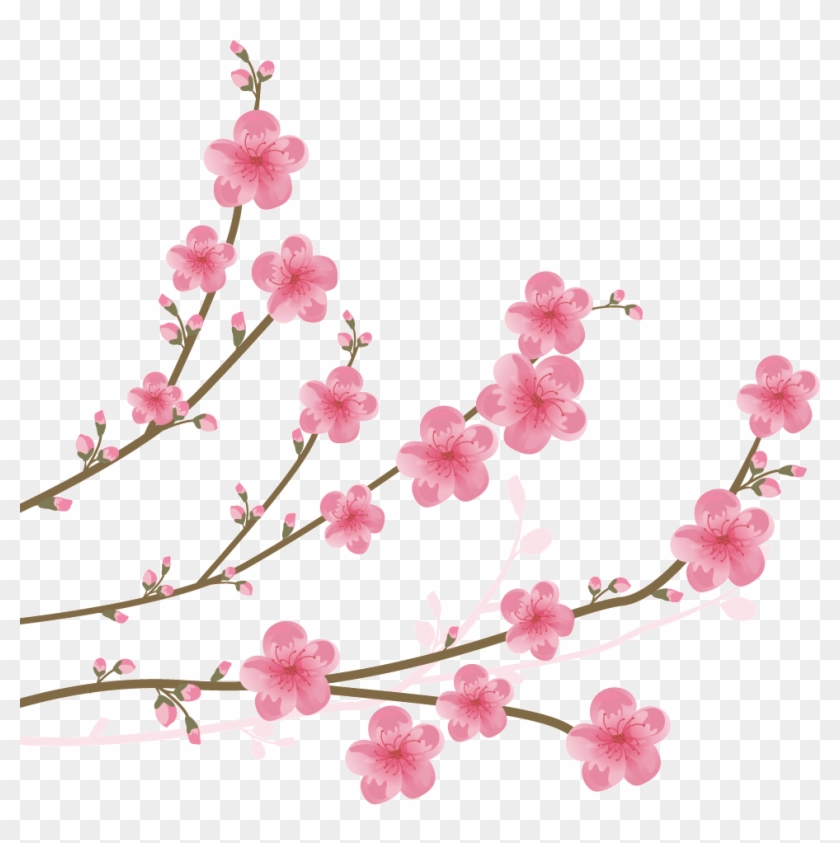 Cherry Blossom Clip Art - Clip Art Cherry Blossom #426690