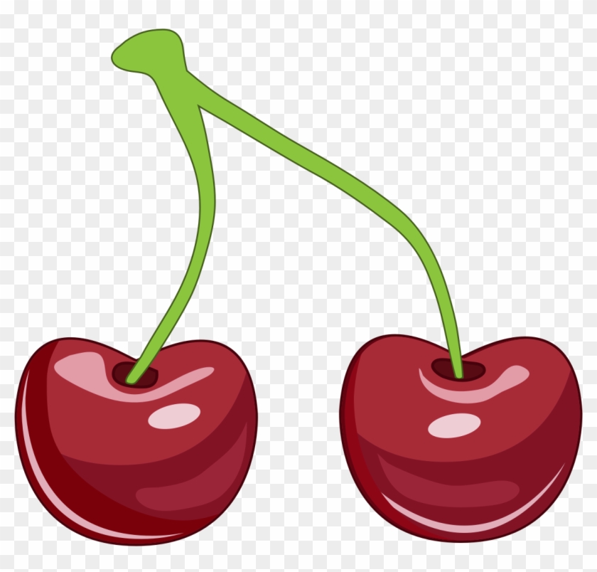 Clip Art Cherry Medium Size - ผล ไม้ การ์ตูน Png #426691