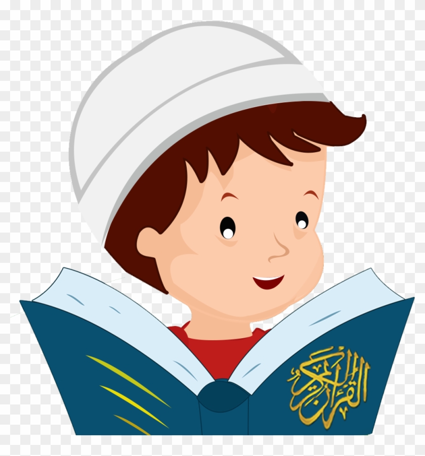 Quran Qaida Islam Recitation Clip Art - Reading Quran Kids #426704
