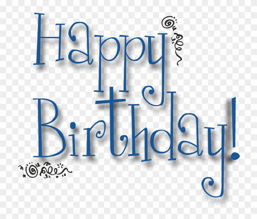 Happy Birthday Text Png Images - Happy Birthday Images Small Size #426786