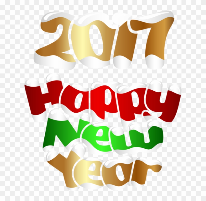 2017 Happy New Year Transparent Png Clip Art Image - Happy New Year 2018 Images With Name #426825