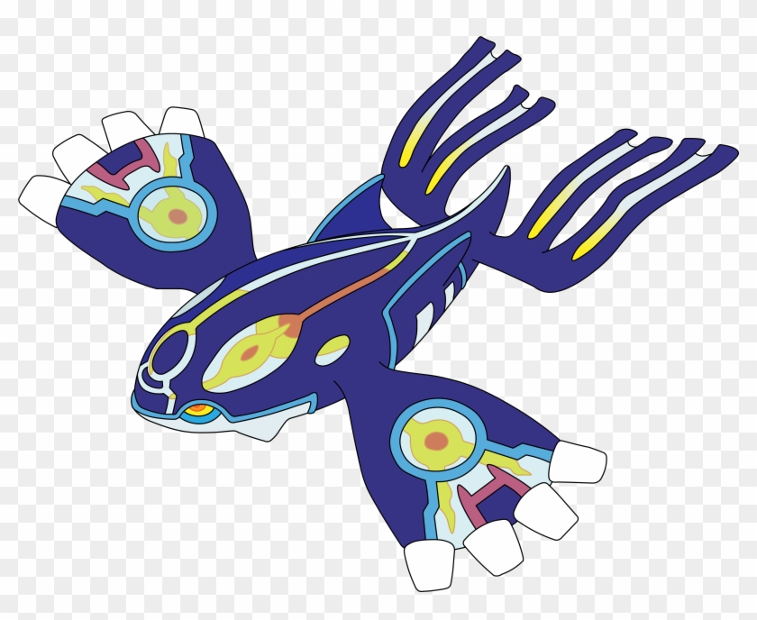 Primo-kyogre - Draw Pokemon Primal Kyogre #426837