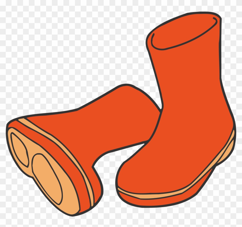 Big Image - Clip Art Rain Boots #426937