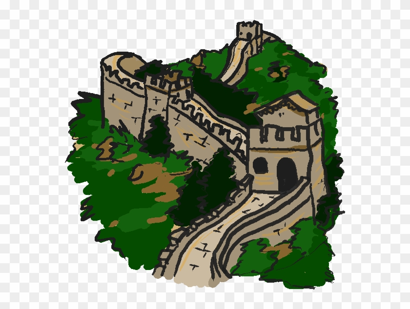 Free To Use Public Domain Ancient Structures Clip Art - Ancient China City Walls Transparent Clipart #426949