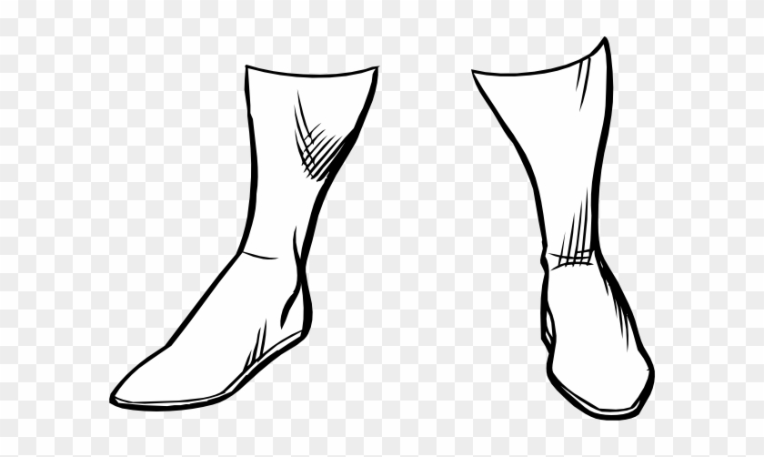 Womens Boots Free Clipart Black And White #426955