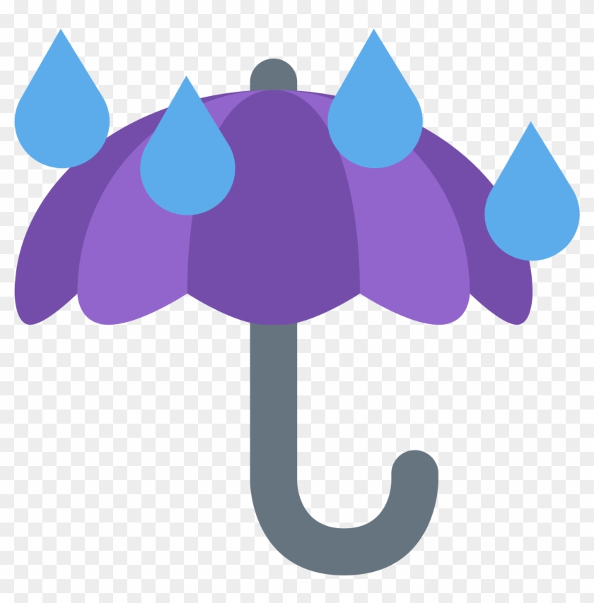 Open - Rain Emoji Png #427006