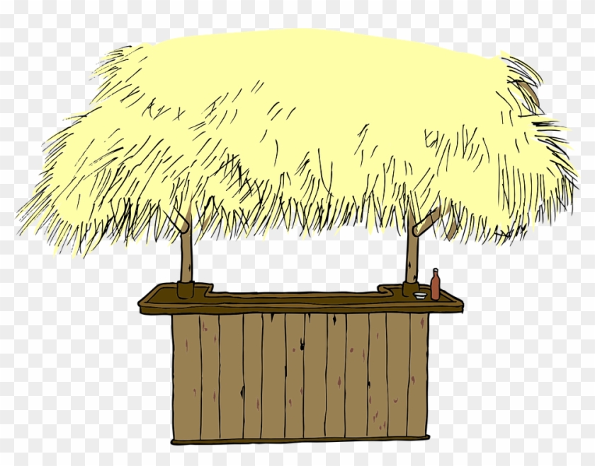 Beach, Hut - - Tiki Bar Clip Art #427074