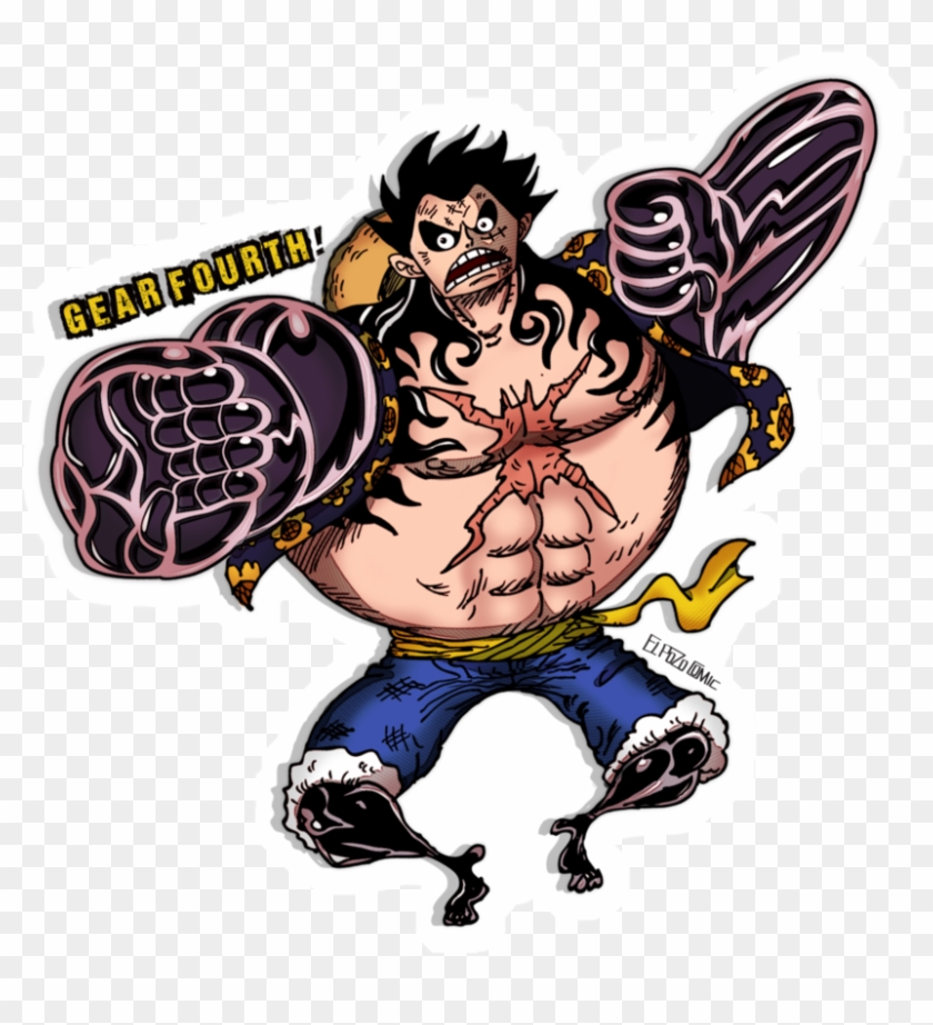 Luffy 2nd Gear - One Piece Luffy Gear Second PNG Transparent With