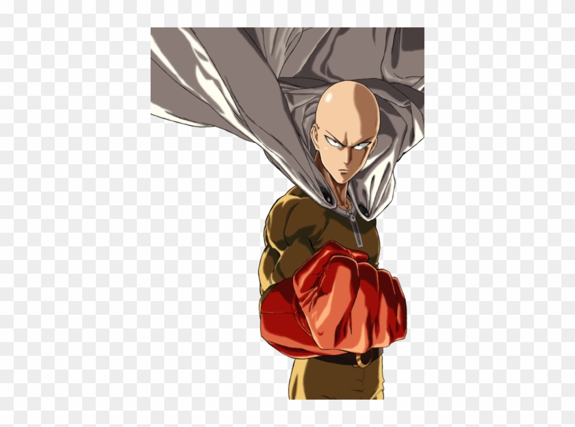 One Punch - One-punch Man Wall Scroll - Hero 4-panel #427165