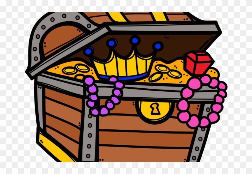 Treasure Chest Open - Treasure Chest Clipart #427163