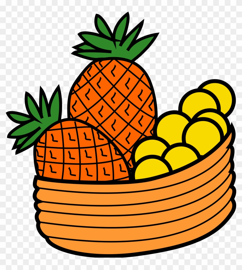 Big Image - Cartoon Fruit Basket #427208