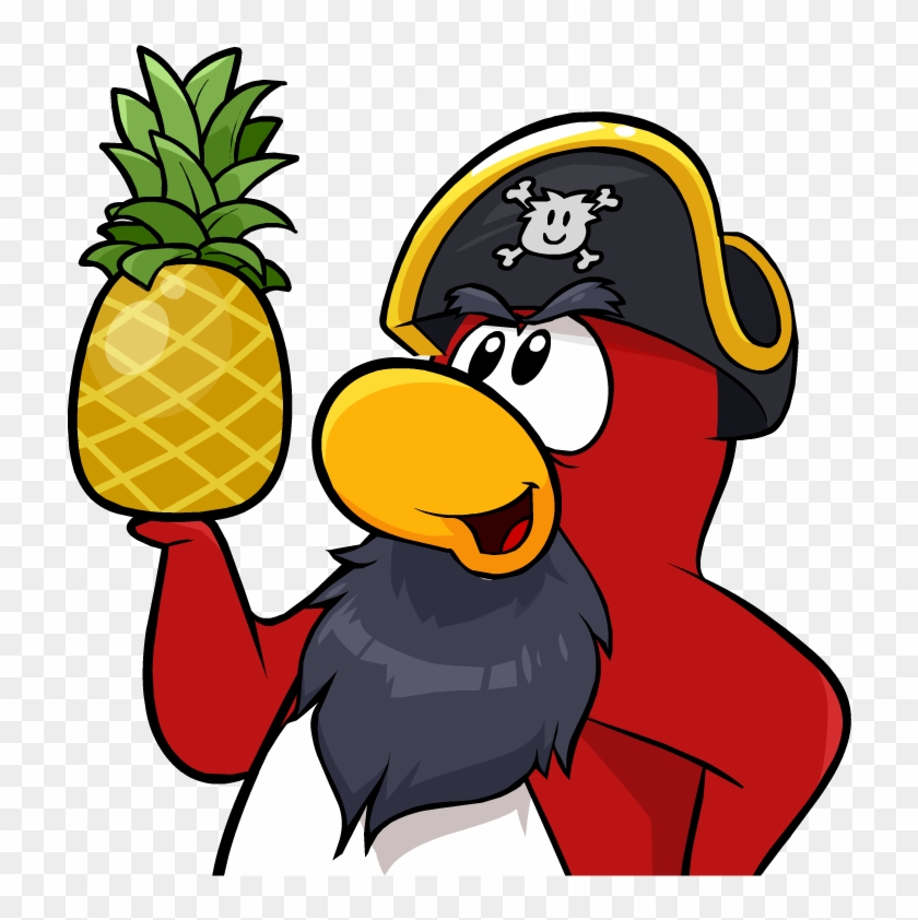 Rockhopper Holding Pineapple - Penguin Holding A Pineapple #427211