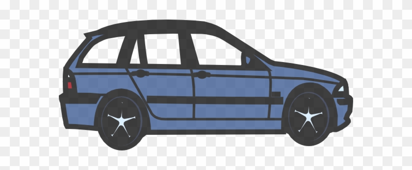 Small Car Clipart - Car Side View Clipart #427242