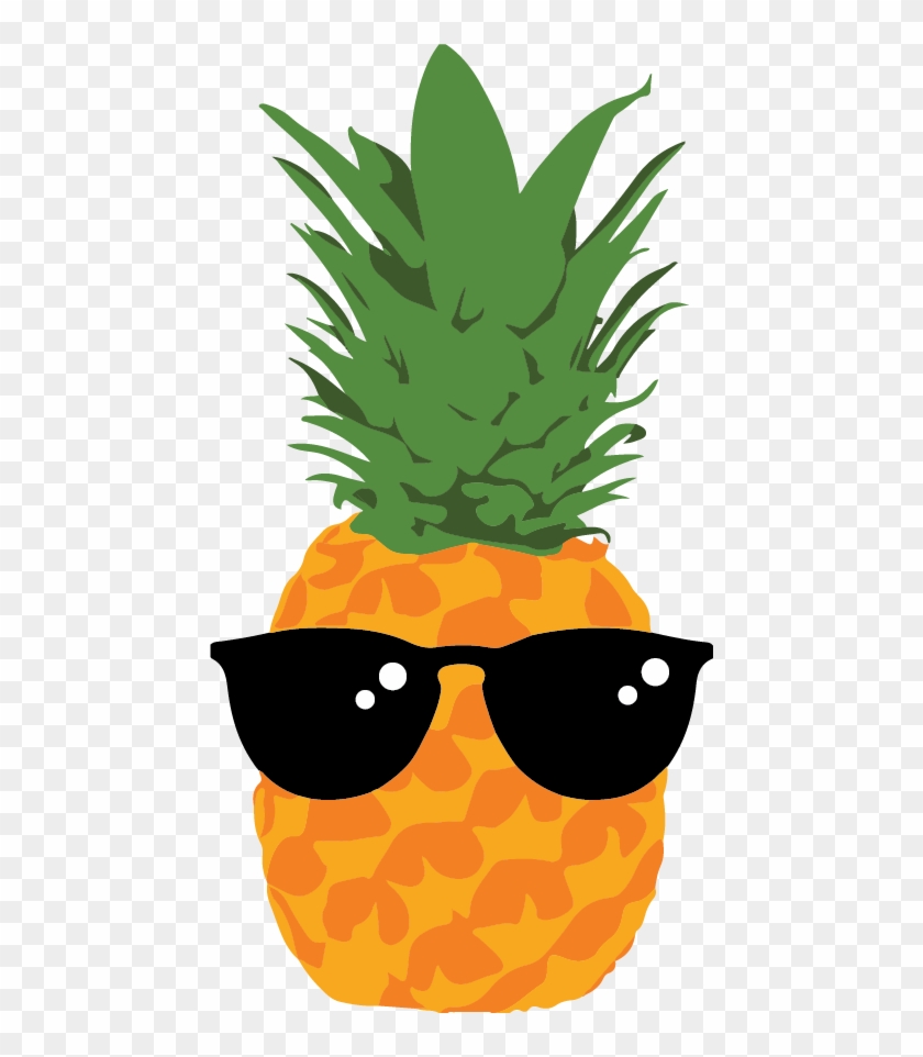 A Fun Feature Of This Event Is The Pineapple Challenge - Pineapple With Sunglasses Clipart #427289
