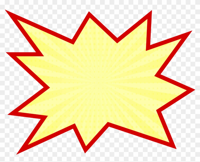 Pow Bang Boom Batman Action Comicbook Empty Yellow - Batman - Free  Transparent PNG Clipart Images Download