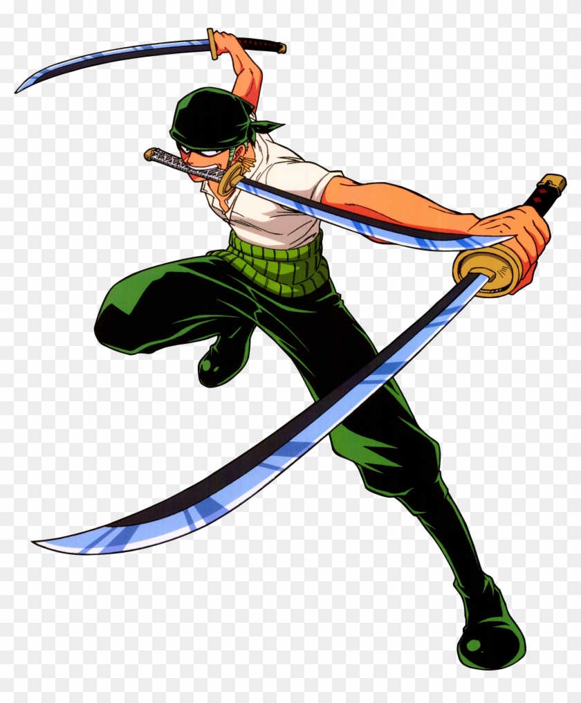 One Piece Roronoa Zoro - One Piece Three Sword Style #427411
