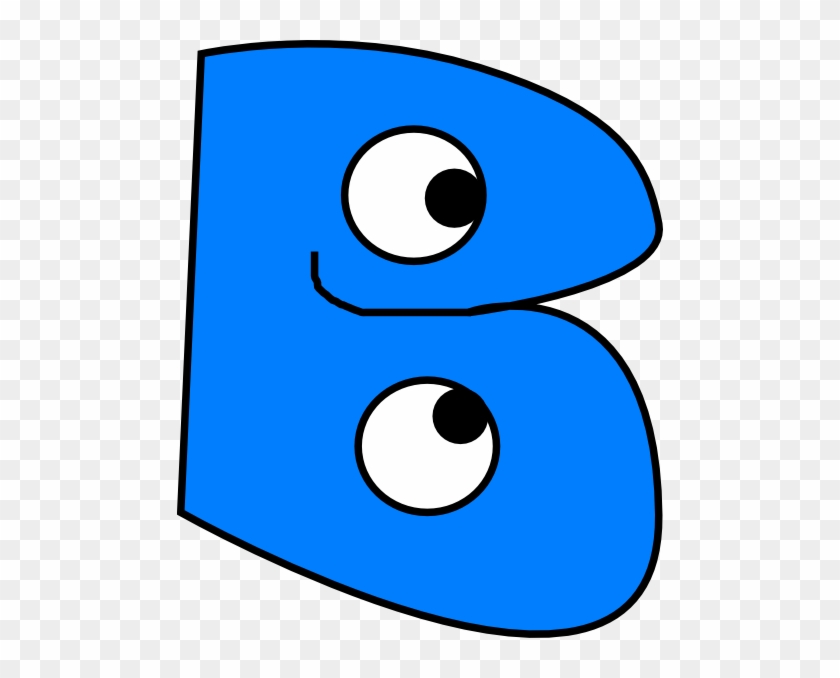 Letter B Clip Art At Clker - Clker Letter B #427394