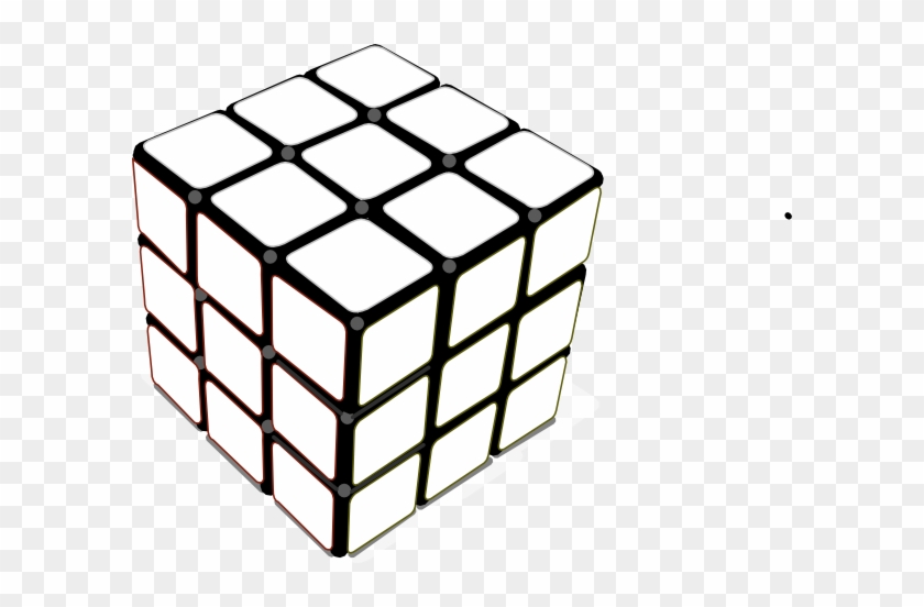 Rubix Cube Black And White #427458