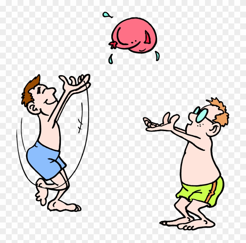 Water Games Clipart - Water Balloon Clip Art #427478