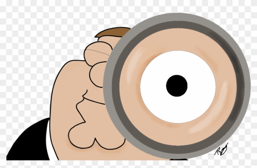 Is My Eye Big By Summersun25 - Peter Griffin Magnifying Glass #427553